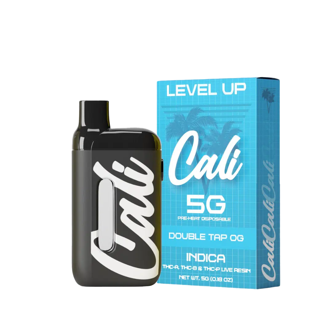 Double Tap OG THCA Pre-Heat Disposable 5G – Level Up 2 Double Tap OG THCA Pre-Heat Disposable 5G – Level Up