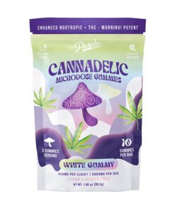 Purple Cannadelic Microdose Gummies | (10ct) 6000mg