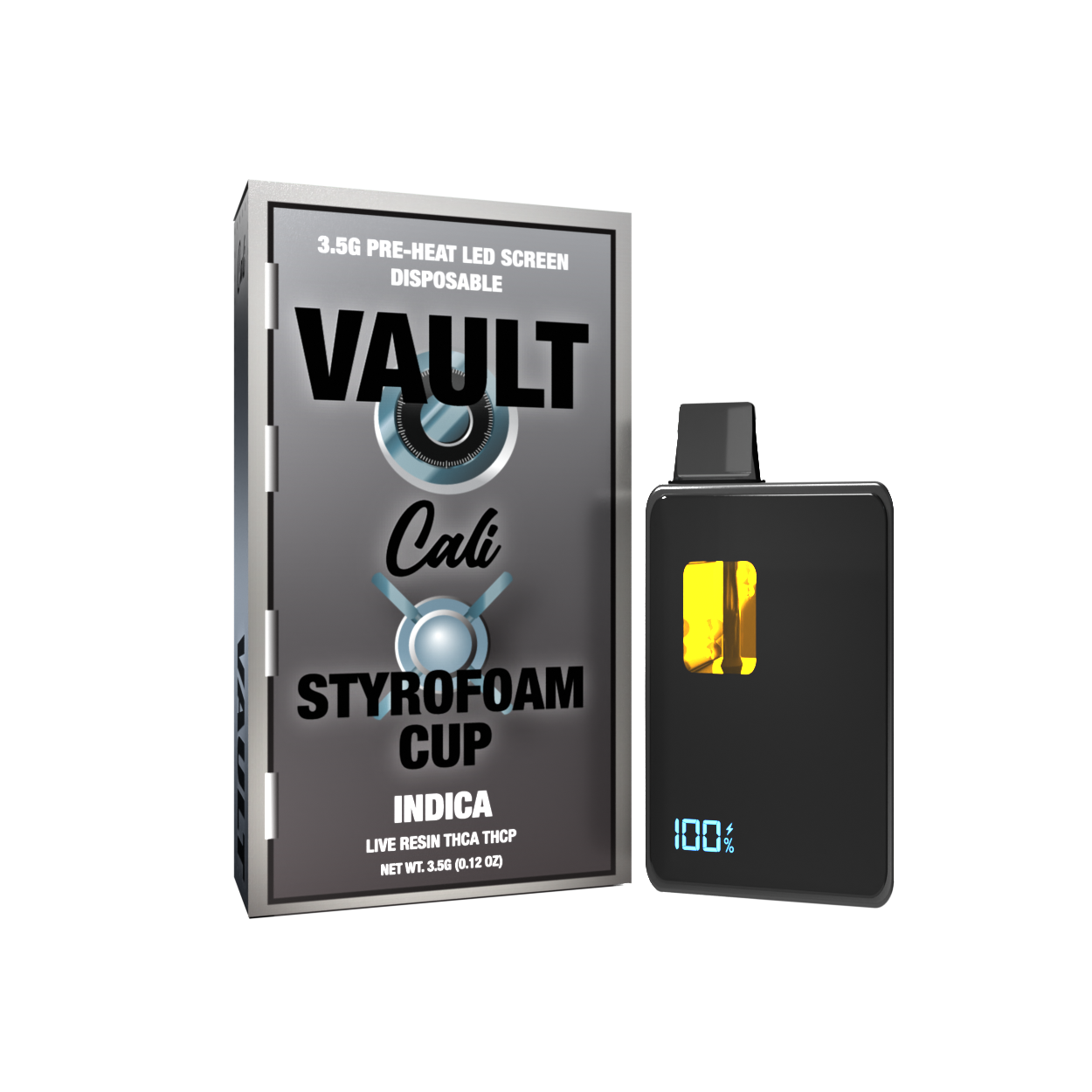 Styrofoam Cup THCA THCP Disposable 3.5 Gram – Vault 3 Styrofoam Cup THCA THCP Disposable 3.5 Gram – Vault